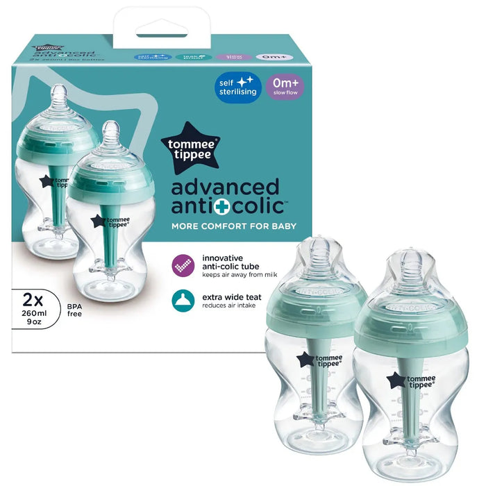 Tommee Tippee Advanced Anticolic 2x260ML bottle