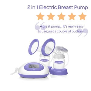 Lansinoh 2-In-1 Eelectric Breast Pump