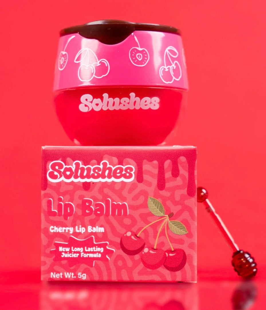 Solushes Cherry Lip Balm