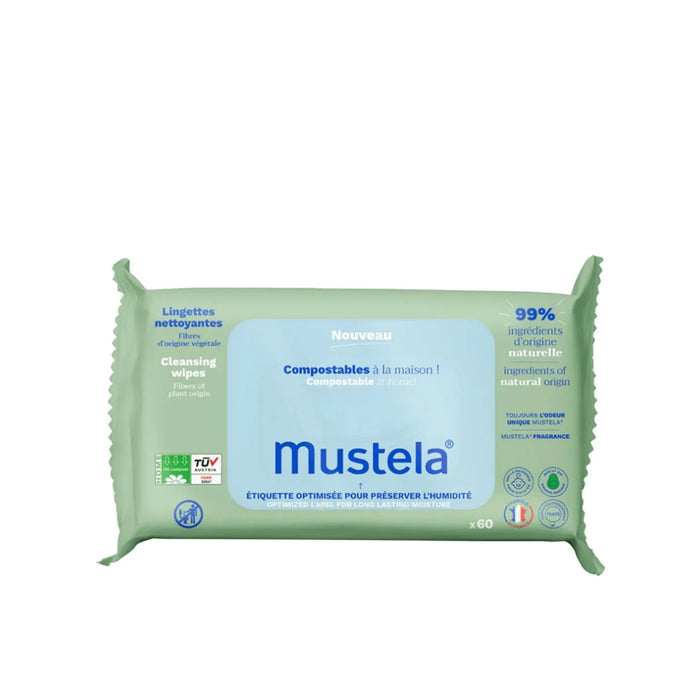 MUSTELA CLEANSING WIPES X 60