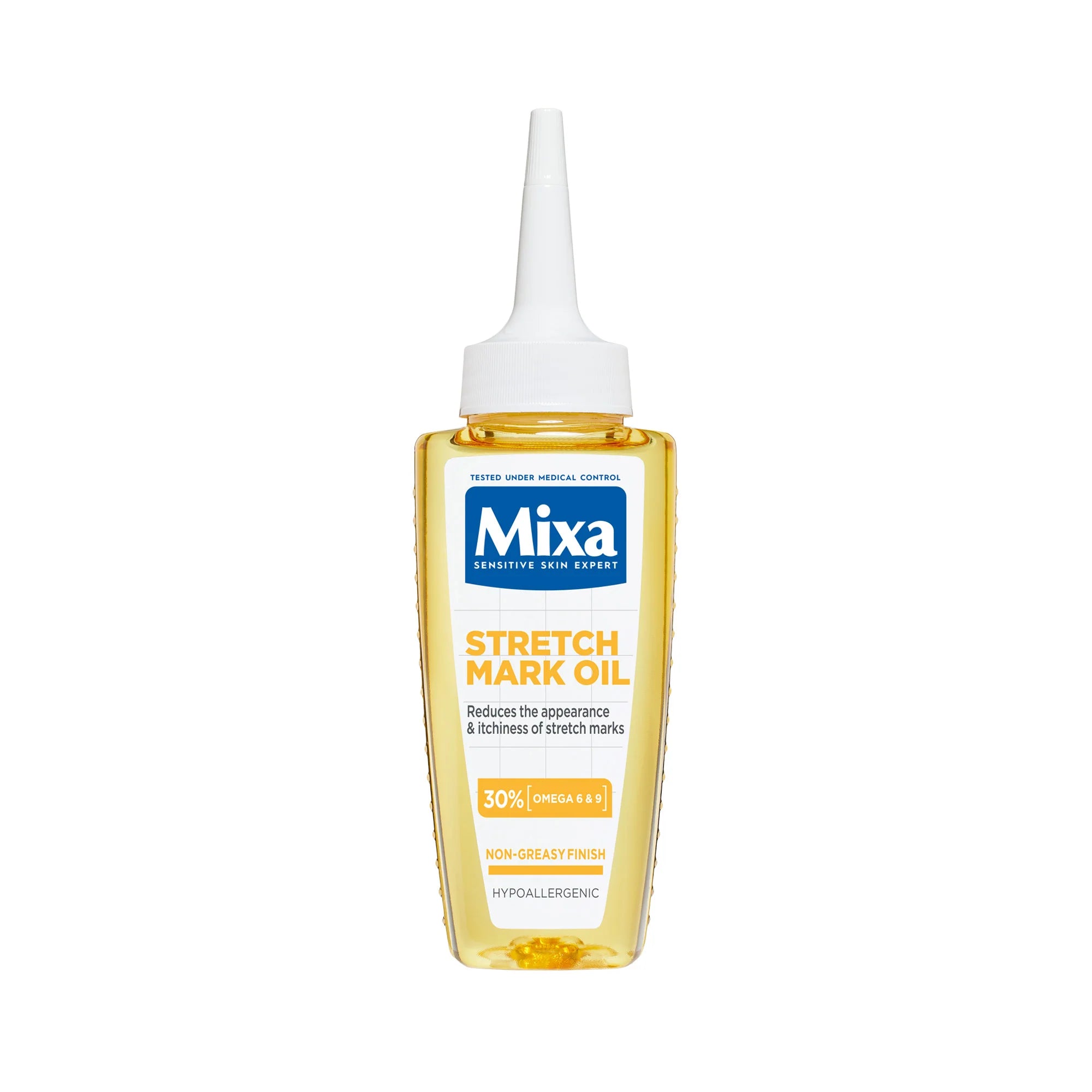 Mixa Anti Stretch Mark Oil - For Skin with Stretch Marks - With Omega 6 & 9 100ML