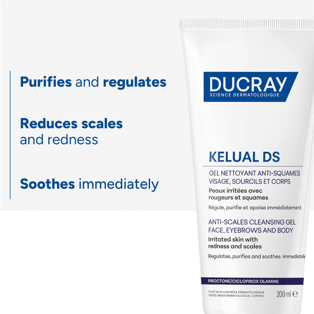 Ducray Kelual DS Anti-Dandruff Cleansing Gel 200ML