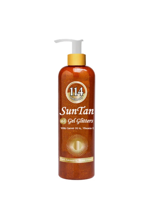 Amatoury Sun Tan Gel Oil + Paillettes 280ml