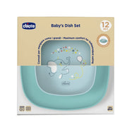 CHICCO Baby Dish Set 12M+
