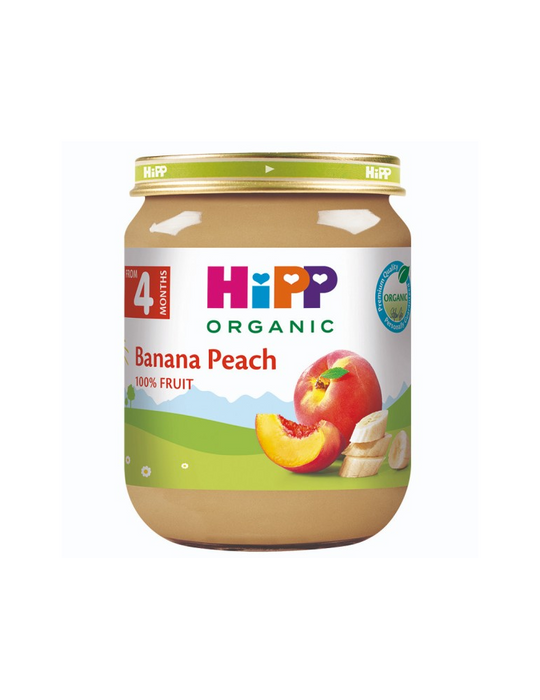 Hipp Banana Peach 4M+ 125G