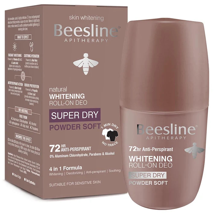 Beesline Natural Super Dry Powder Soft Roll-On