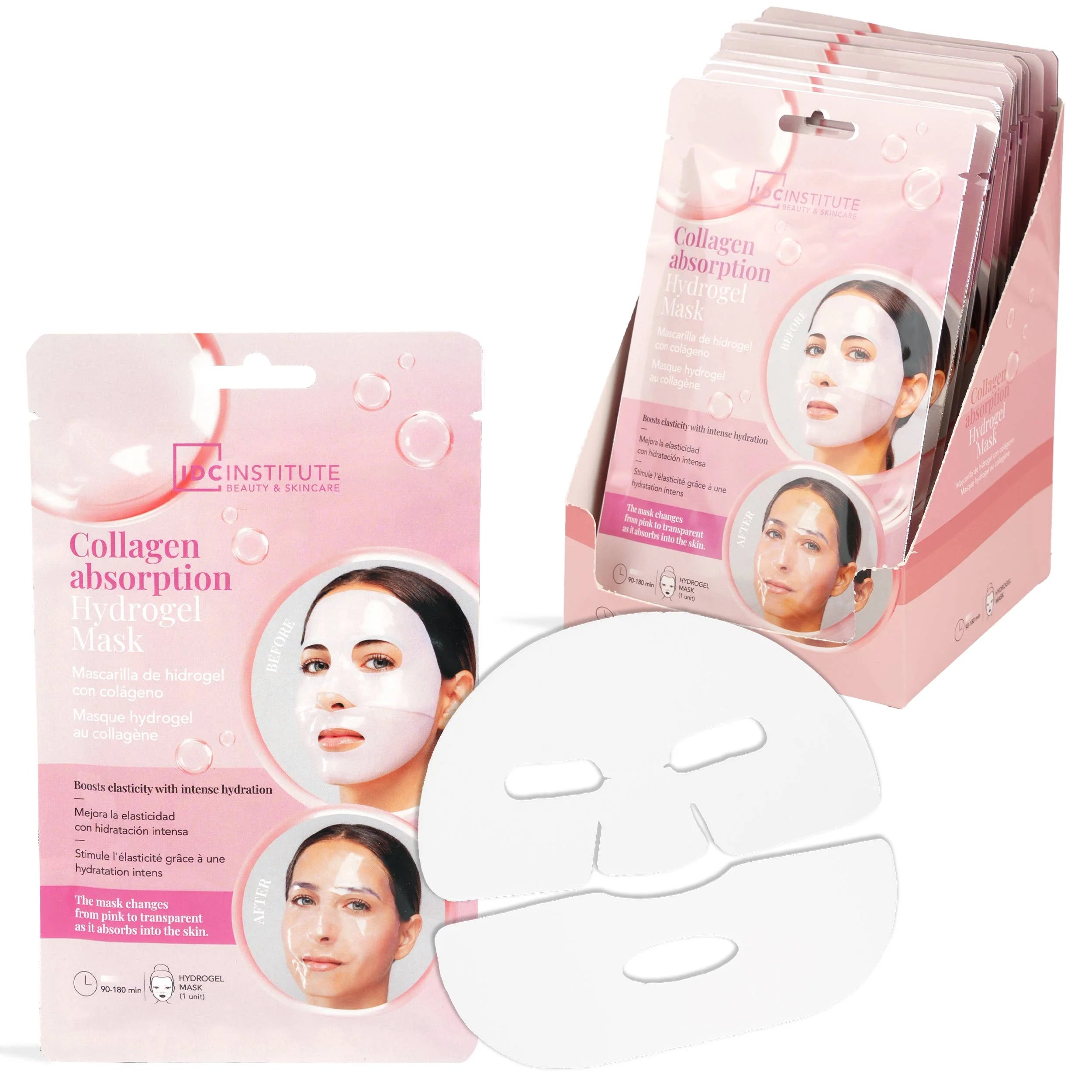 IDC Institute Collagen Color-Changing Mask – Color-Changing Face Mask (1-pack)