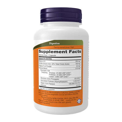 Now Super Enzymes 90 Capsules