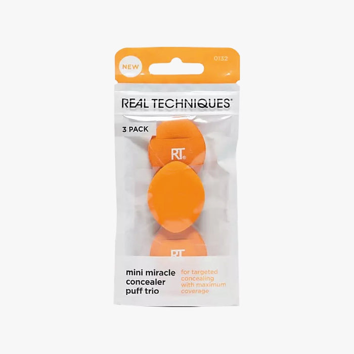 REAL TECHNIQUES MINI MIRACLE CONCEALER PUFF TRIO