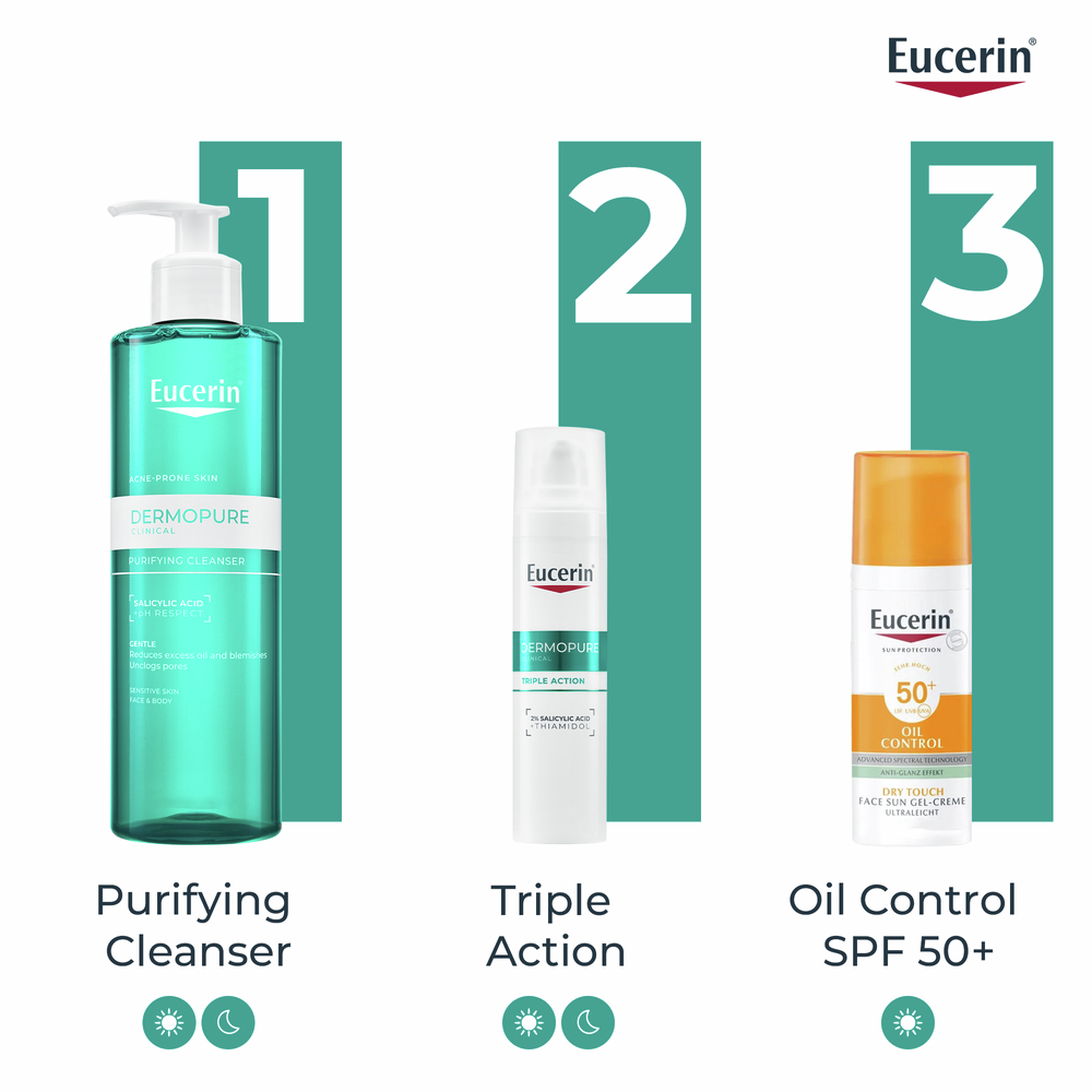 Eucerin Dermopurifyer Oil Control Cleansing Gel 200ML