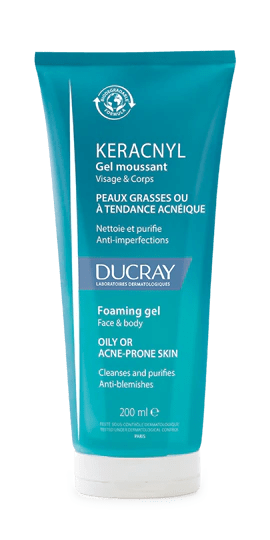 DUCRAY KERACNYL GEL MOUSSANT 200ml