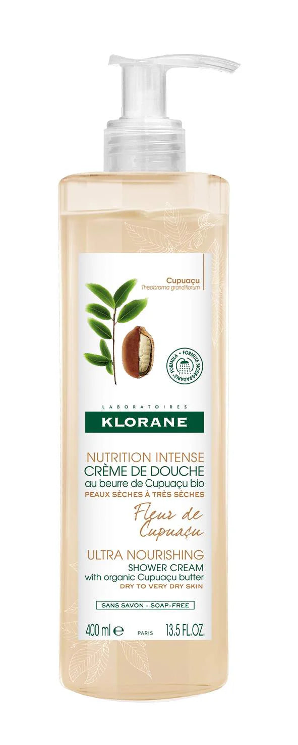 Klorane Ultra Nourishing Shower Cream Fleur de Cupuacu 400ml