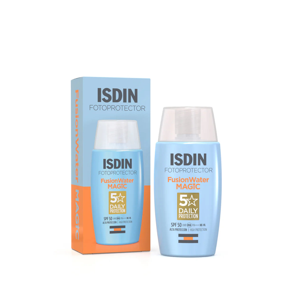 ISDIN FOTOPROTECTOR FUSION WATER NON COLOR SPF50+ 50ML