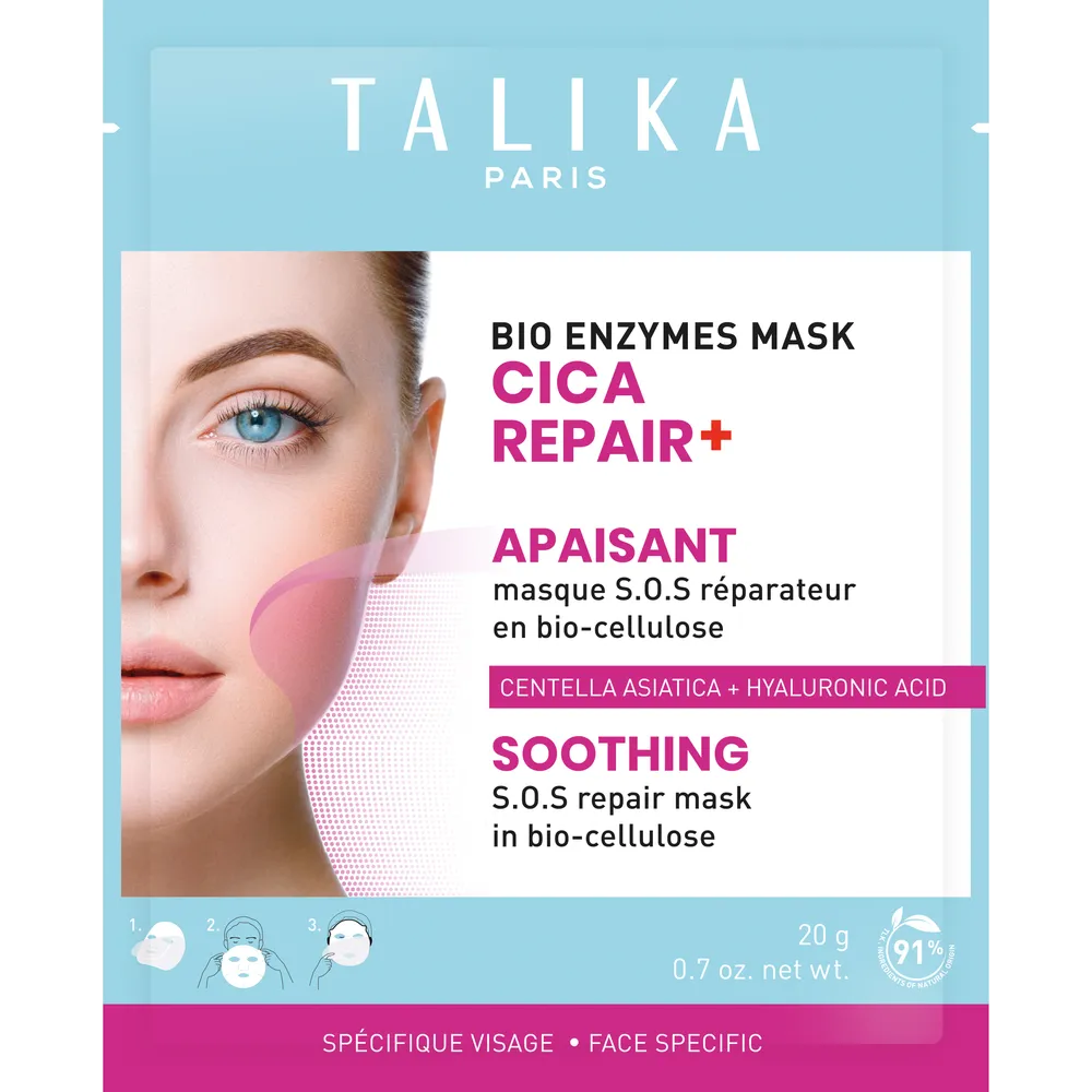 Talika Bio Enzymes Mask - Cica Repair+ Soothing Sos Repair Mask