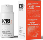 K18 BIOMIMETIC HAIRSCIENCE LEAVE-IN MOLECULAR REPAIR HAIR MASK 50ML