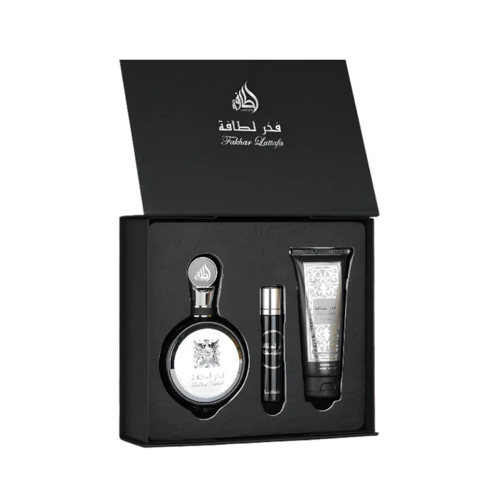 Lattafa Fakhar For Men 3pcs Perfume Gift Set