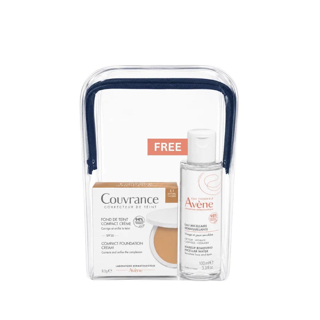 Avene Cream Compact Foundation Get Free Micellar Lotion Bundle