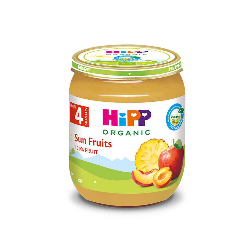 HiPP Organic Sun Fruits 125g 4M+