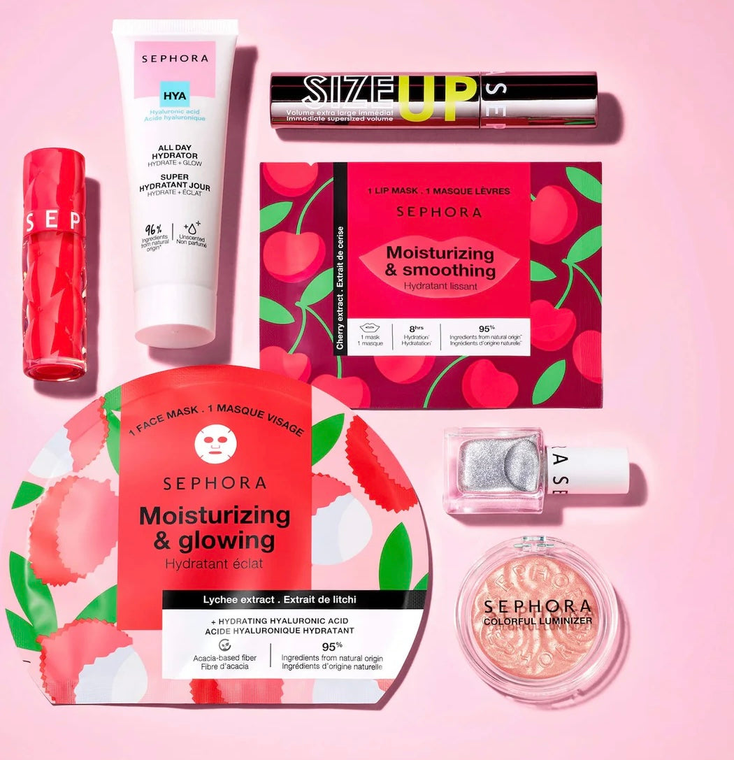 トライアルセット・サンプル Sephora chroma color SEPHORA COLLECTION - After Advent Makeup & Skincare Gift Set