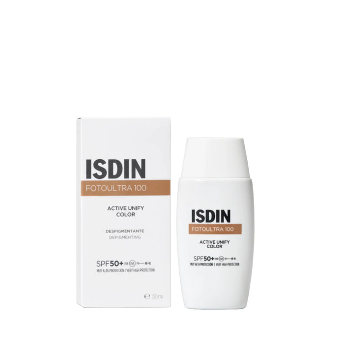 ISDIN FOTO ULTRA 100 ACTIVE UNIFY COLOR FUSION FLUID SPF 50+ 50ML