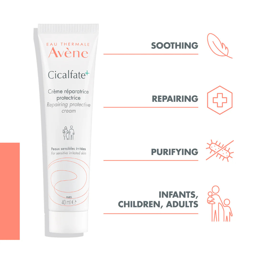 Avene Cicalfate+ Ultimate Skin Barrier & Hand Repair Duo Buy 1 Get 1 Bundle