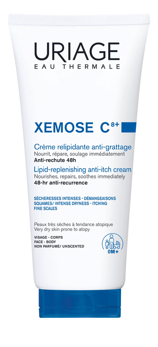 Uriage Xemose C8+ Lipid-Replenishing Anti-Itch Cream 200Ml
