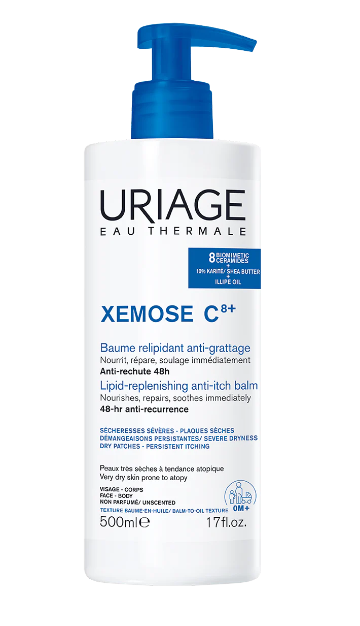Uriage Xemose C8+ Lipid Replenishing Anti-Itch Balm 500Ml