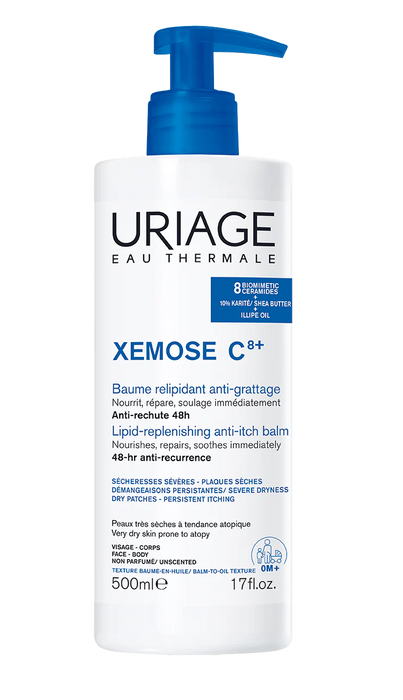 Uriage Xemose C8+ Lipid Replenishing Anti-Itch Balm 500Ml