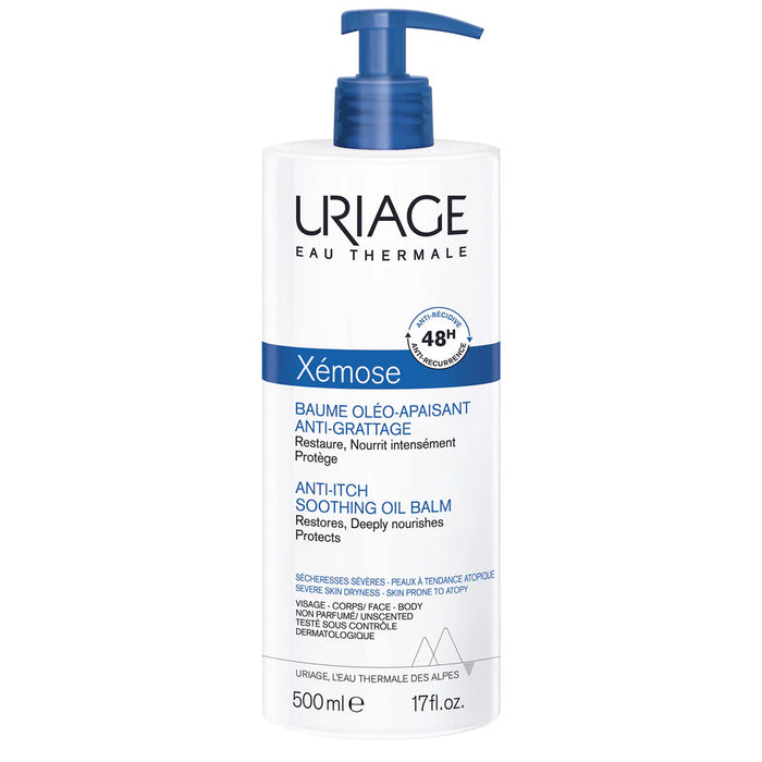 Uriage Xémose Anti-Itch Soothing Oil Balm 500ML