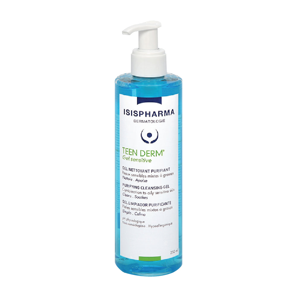 Isispharma TEEN DERM GEL SENSITIVE CLEANSER