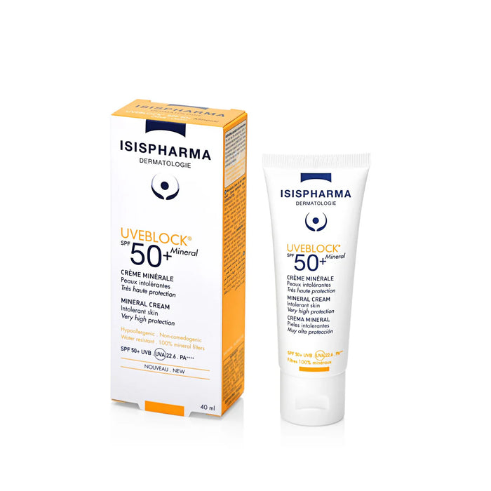 Isispharma UVEBLOCK SPF50+ MINERAL SUN SUNSCREEN 40ML