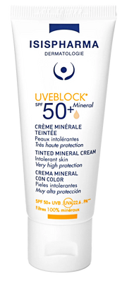 Isispharma UVEBLOCK SPF50+ TINTED MINERAL SUNSCREEN 40ML