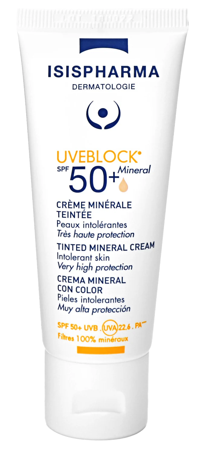 Isispharma UVEBLOCK SPF50+ TINTED MINERAL SUNSCREEN 40ML