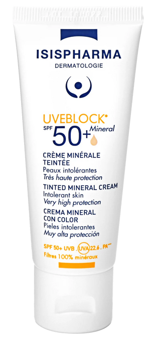 Isispharma UVEBLOCK SPF50+ TINTED MINERAL SUNSCREEN 40ML