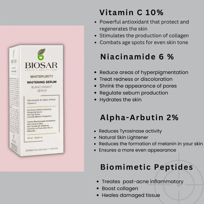 Biosar Whitepurity Serum 30ml