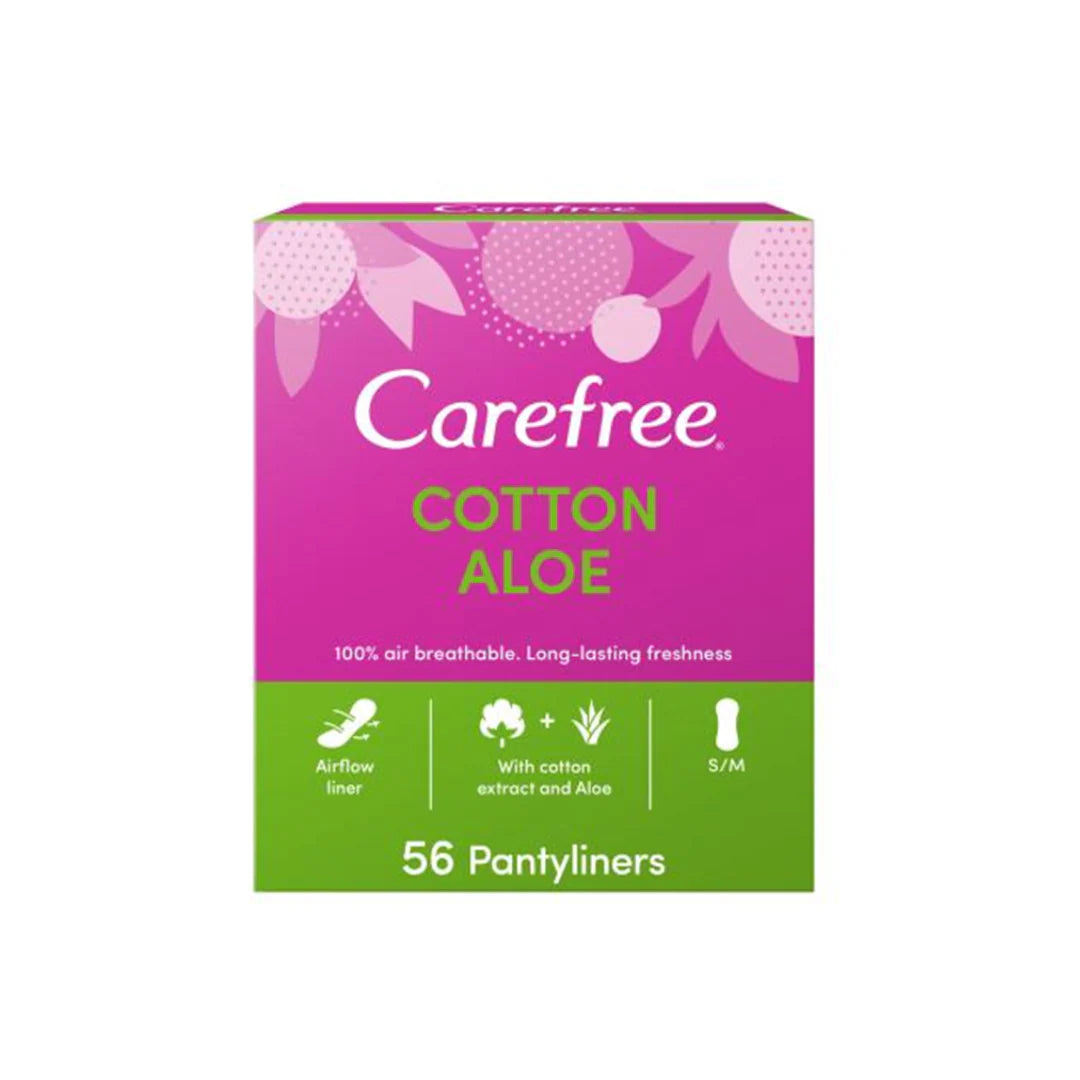 Carefree Normal Aloe Panty Liners