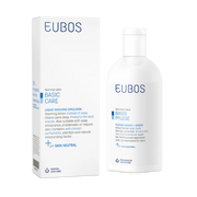 Eubos Liquid Washing Emulsion Blue - Face & Body Cleanser