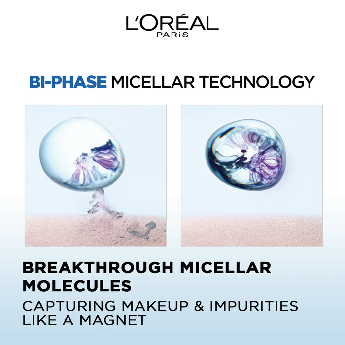 L'OREAL PARIS 3-in-1 Refreshing Micellar Water/Dry To Normal Skin 400ml