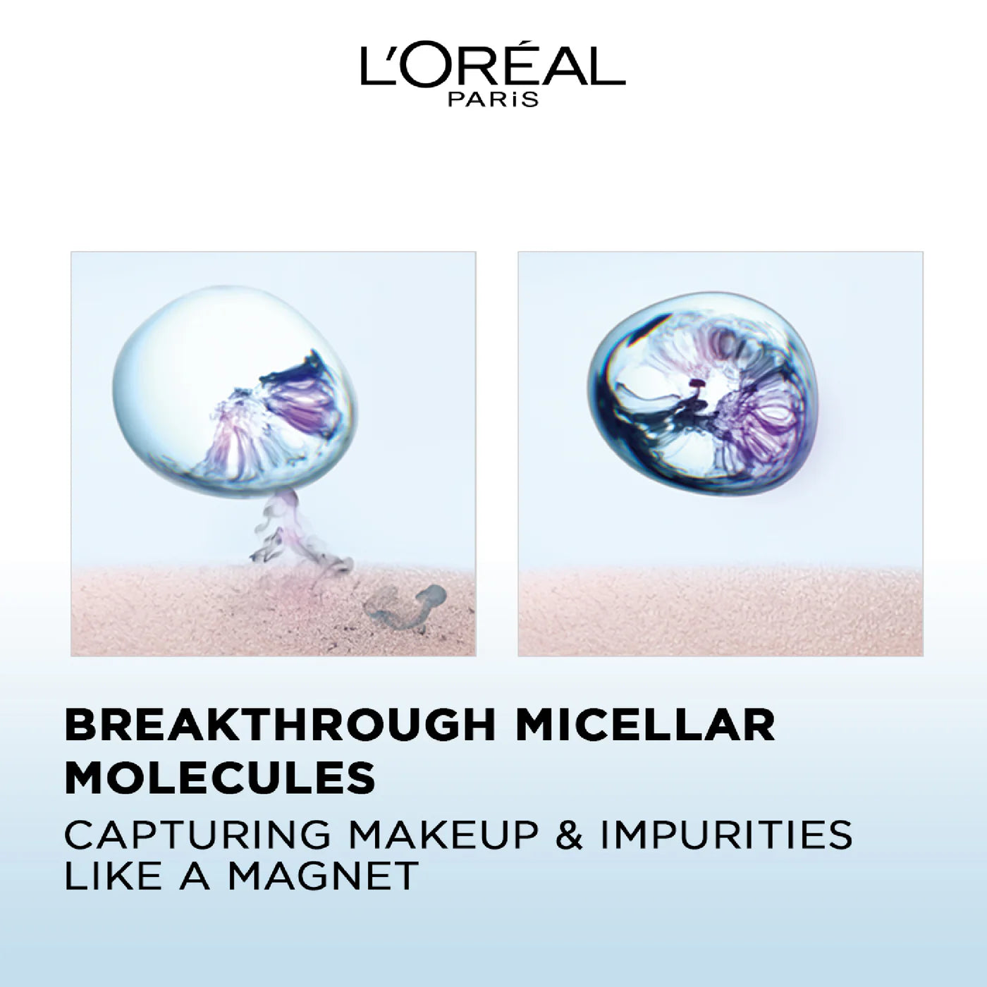 Loreal  3-in-1 Micellar Water makeup remover 400ML