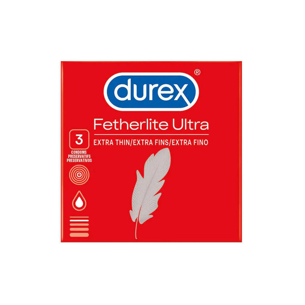 DUREX Pack of 3 Fetherlite Extra Thin