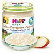 Hipp Rice Pudding with a hint of Apple 10M+ 200G