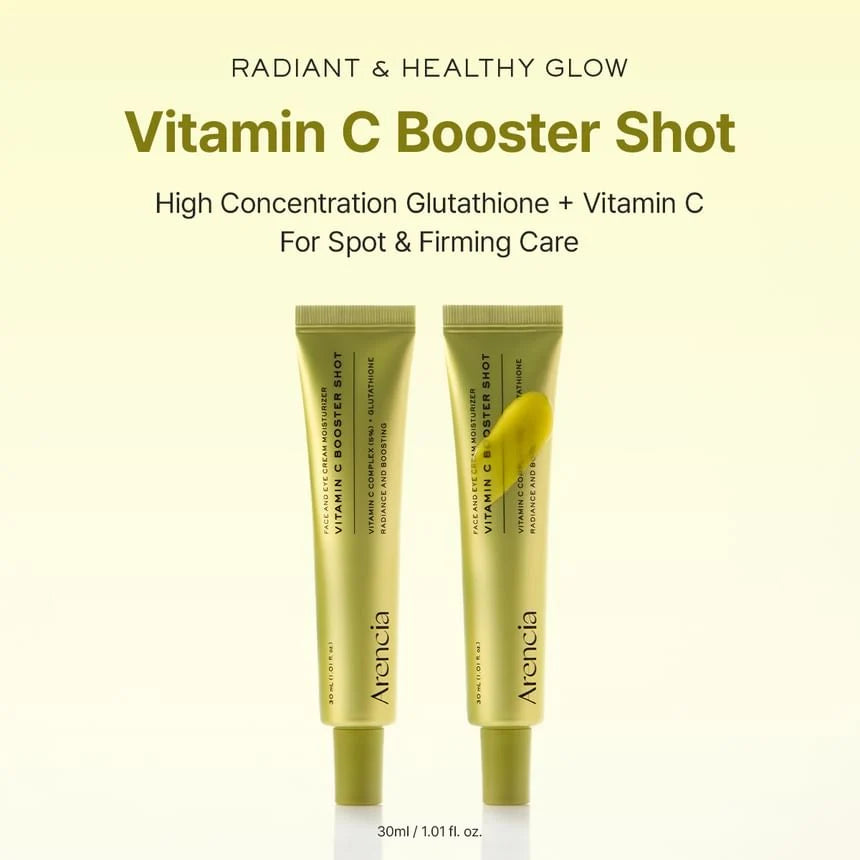 ARENCIA FACE AND EYE MOISTURIZER VITAMIN C BOOSTER SHOT
