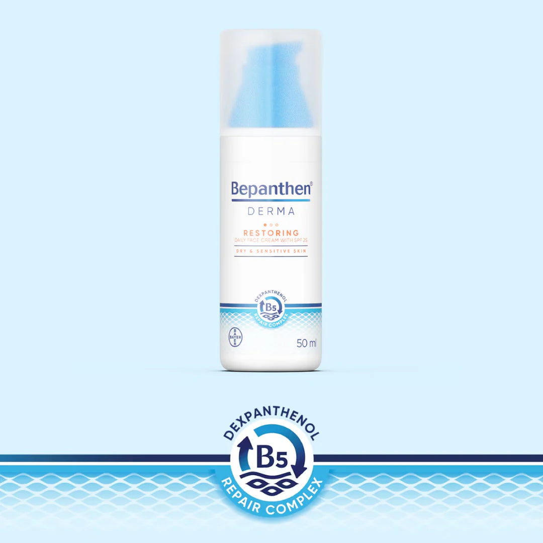 Bepanthen Derma Restoring Daily Face Cream SPF25 50ML