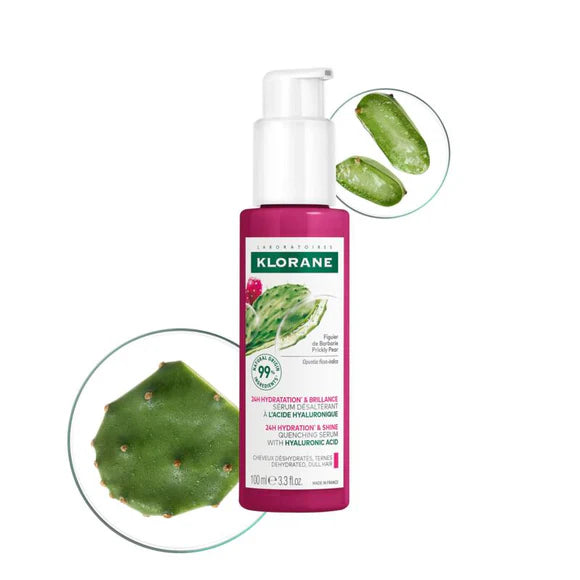 Klorane Thirst-Quenching Serum With Prickly Pear & Hyaluronic Acid - 100 ml