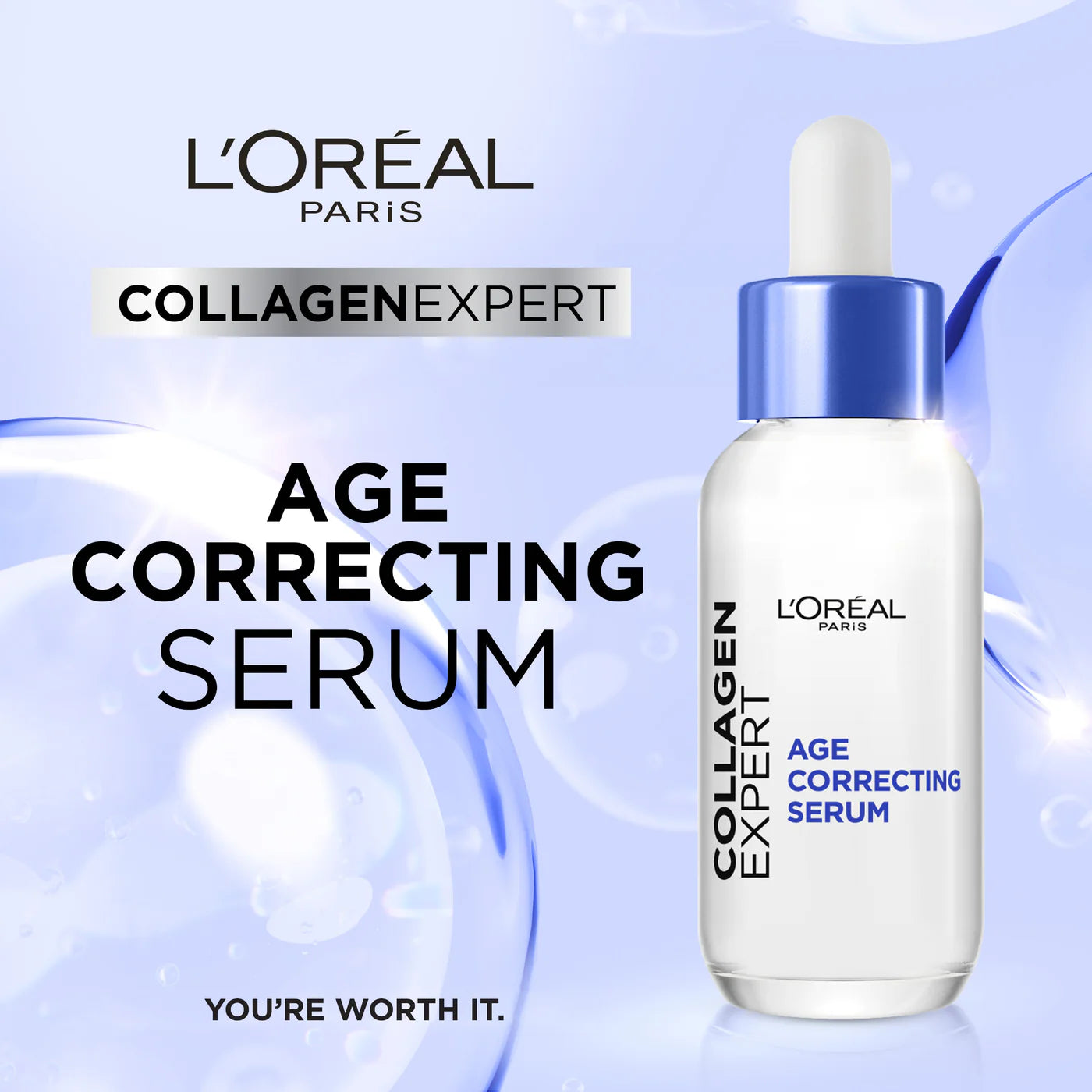 L’Oréal Paris Collagen Expert Age-Correcting Serum with Glycerin & Collagen Peptide Fractions
