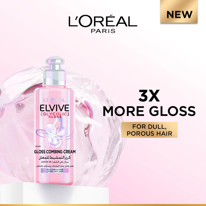 L'Oréal Paris Elvive Glycolic Gloss Detangling Cream for Dull Hair