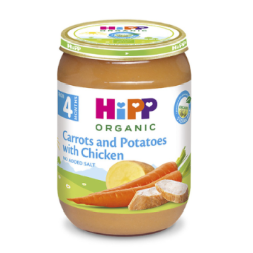Hipp Carrot & Potatoe with Chicken 4M+ 190G