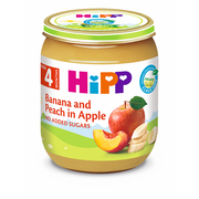 Hipp Banana Peach in Apple 4M+ 125G