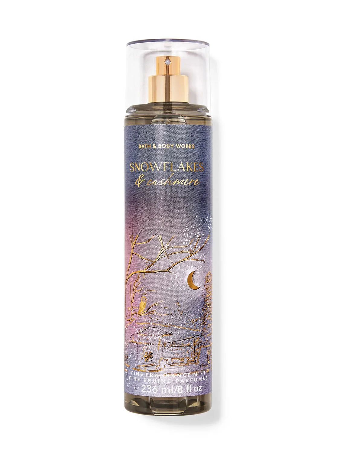 Bath & Body Works Snowflakes & Cashmere Body Mist 236ML