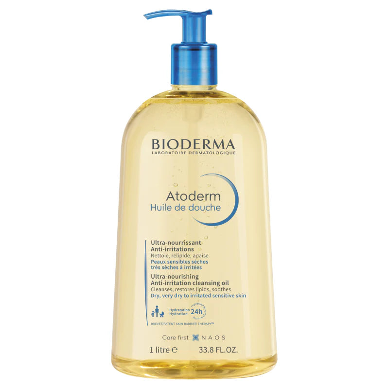 Bioderma ATODERM ANTI-IRRITATION CLEANSING OIL - SENSITIVE DRY TO ATOPIC SKIN 1L